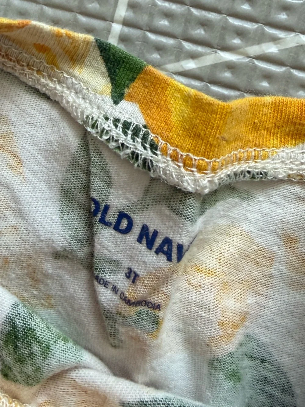 Old Navy|Baby Girls/Toddler Lemon Print Cotton play Dress in Yellow,3T•••Boho